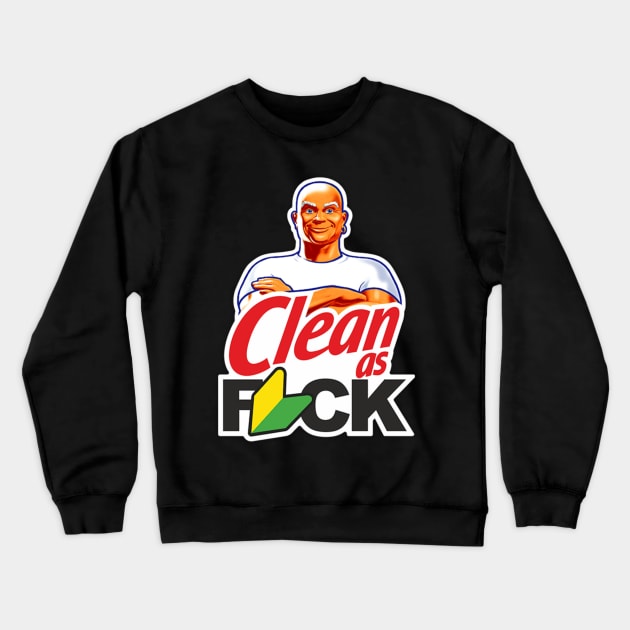 MR CLEAN Crewneck Sweatshirt by tzolotov